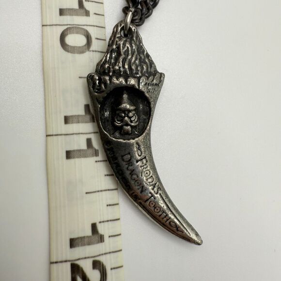 Alchemy England necklace Froda's dragon tooth pendant gothic jewelry viking - Picture 6 of 11